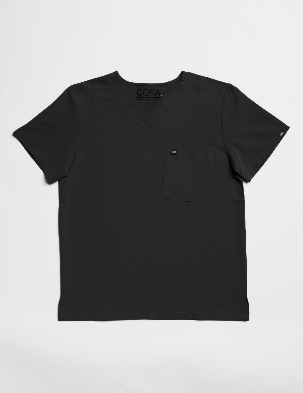 Black Male Scrub Top