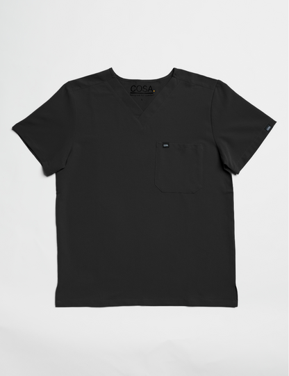 Black Male Scrub Set